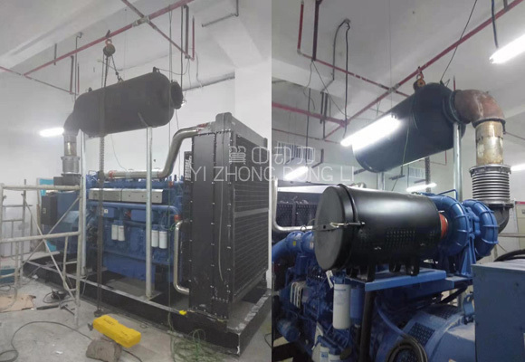 720kw玉柴柴油發電機組現場圖3