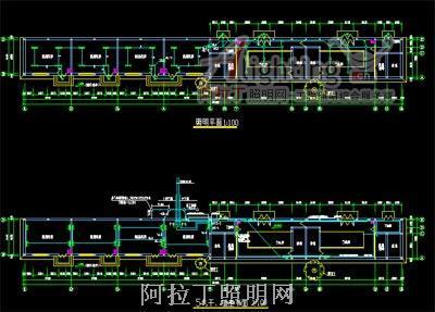柴油發電機房照明及消防設計圖