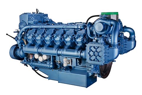 濰柴柴油發電機組12M26系列圖片